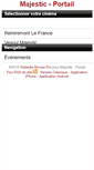 Mobile Screenshot of majestic-cinemas.com